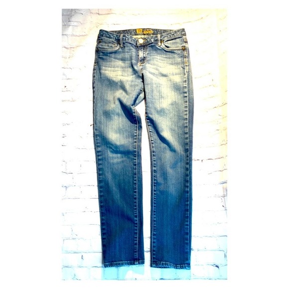 Kut from the Kloth distressed wash Skinny Jeans 8 - Picture 1 of 7
